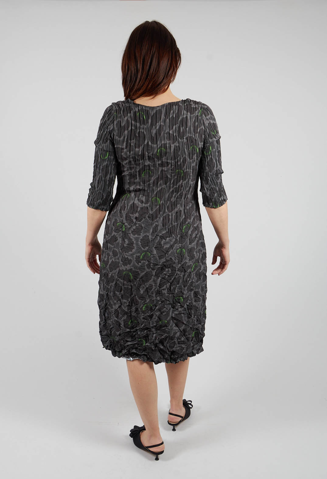 Three Quarter Sleeve Smash Dress in Eye of the Panther