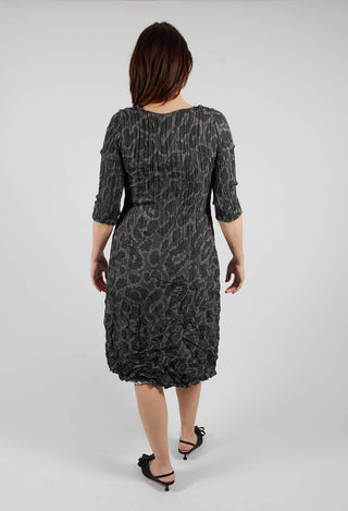 Three Quarter Sleeve Smash Dress in Eye of the Panther