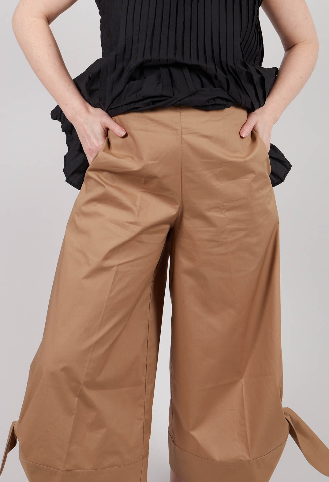 Tie Bottom Trouser in Sudan