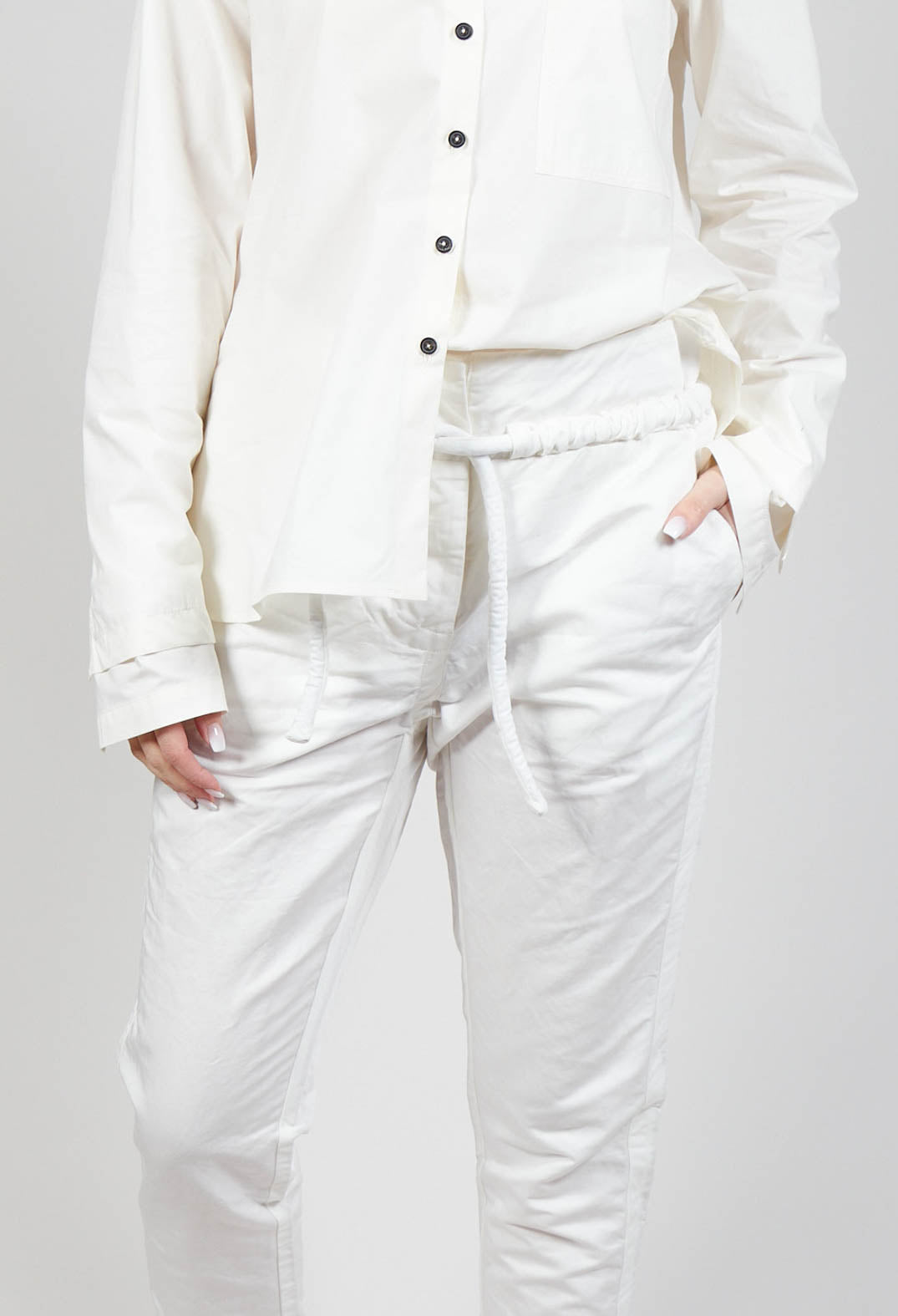 Tie Trousers in Callas