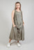 Toga Dress in Hay Cloud