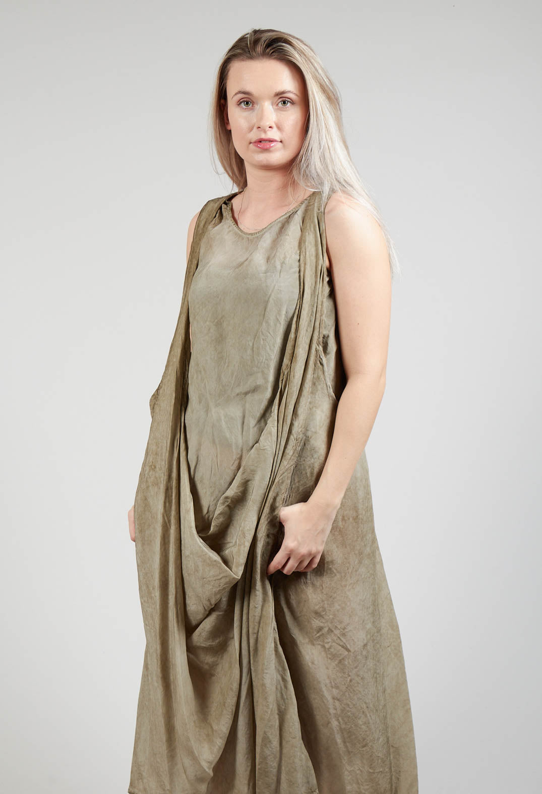 Toga Dress in Linen