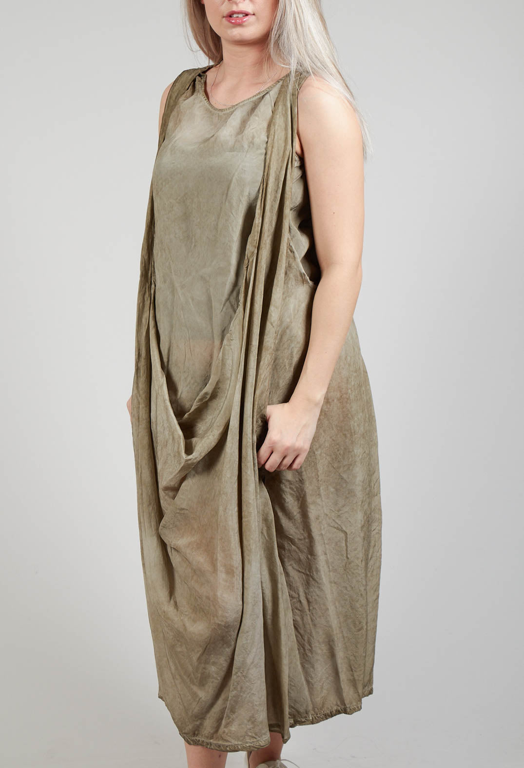 Toga Dress in Linen