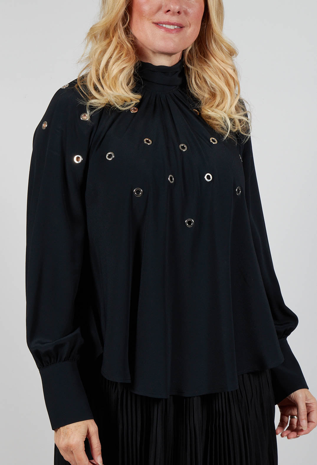 Torre Blouse in Black