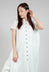 Transparent Shirt Dress in Tulip 10% Stiff