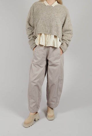 Triehtmant Trousers in Kiesel