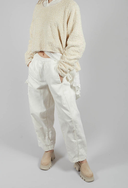 Triehtmant Trousers in Schnee