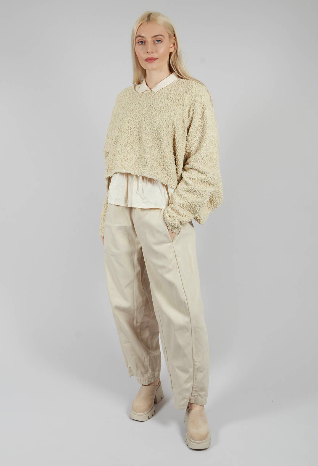 Triehtmant Trousers in Stroh