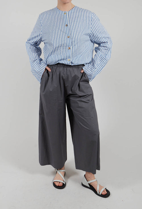 Trousers with Wide Leg in Shadow
