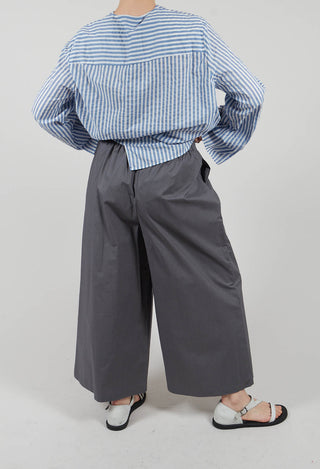 Trousers with Wide Leg in Shadow