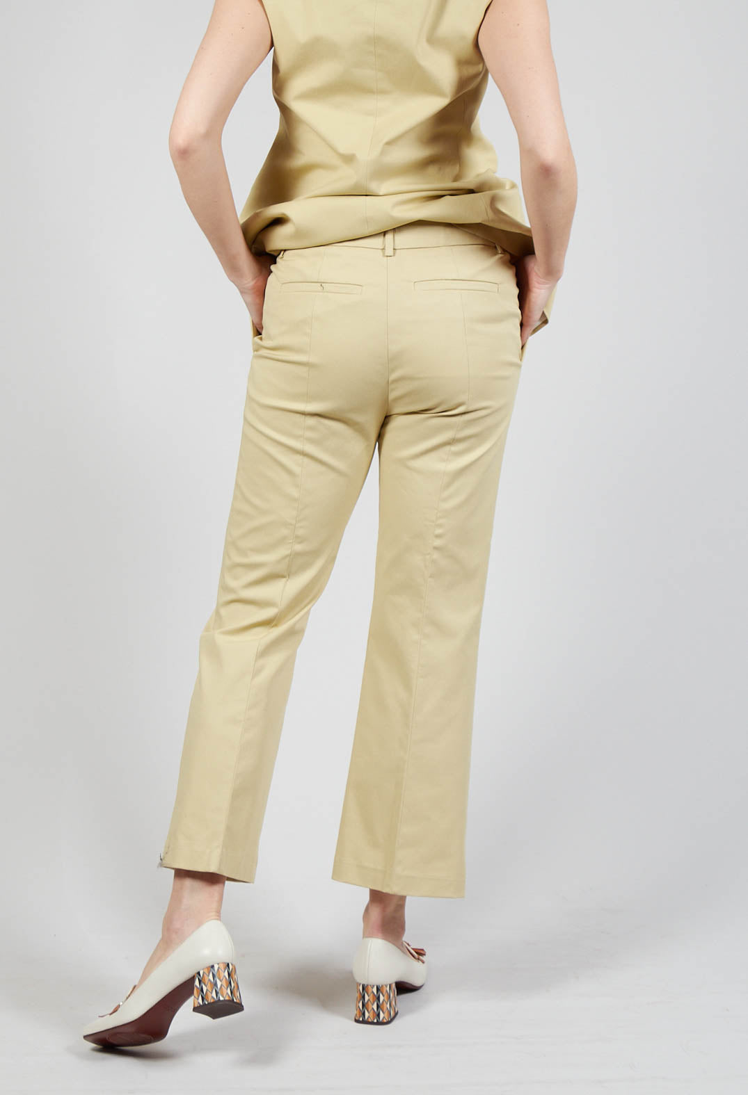 Trumpet Trousers in Pear Sorbet