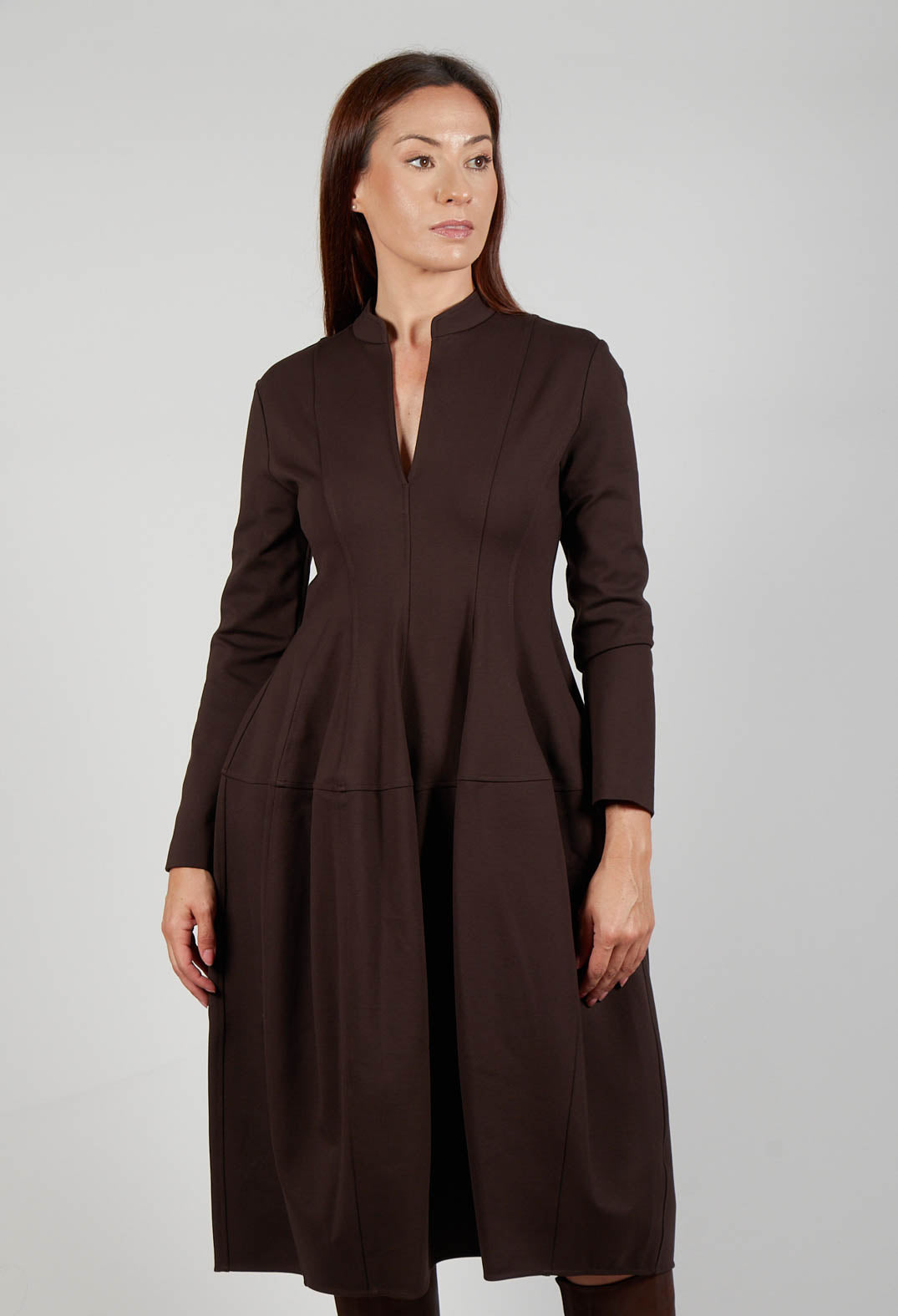 Tulip Hem Dress in Java