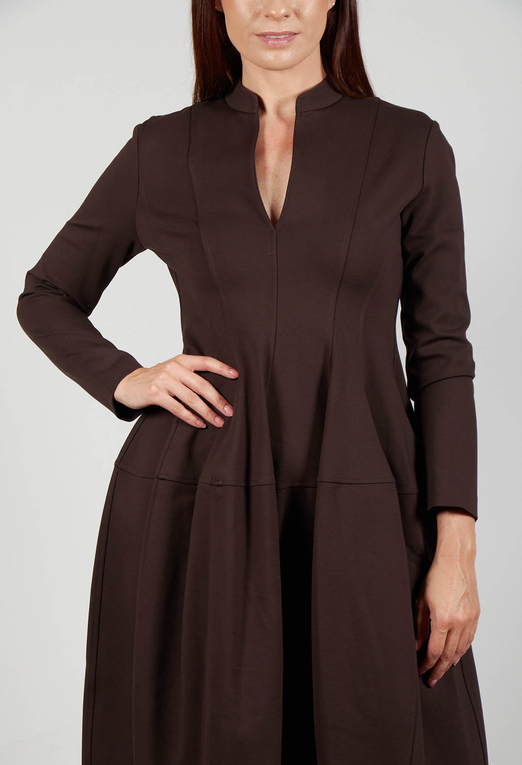Tulip Hem Dress in Java
