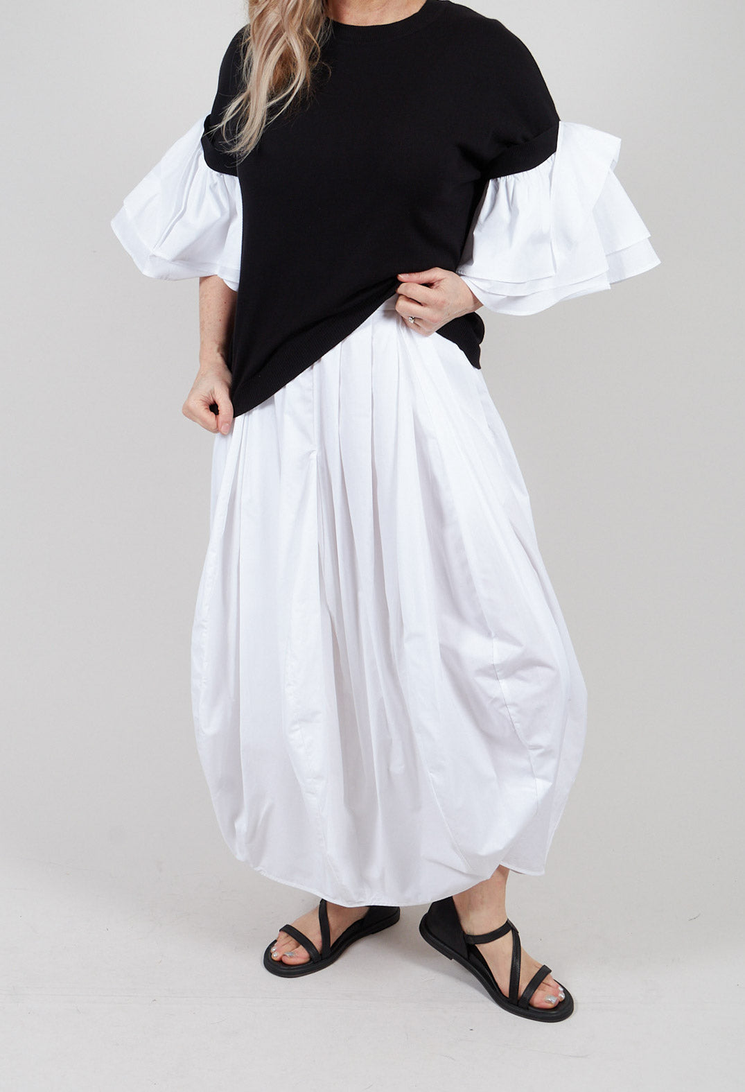Tulip Skirt in Off White