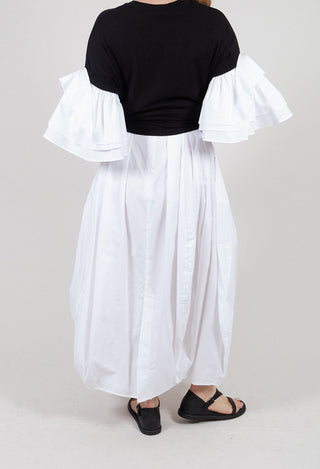 Tulip Skirt in Off White