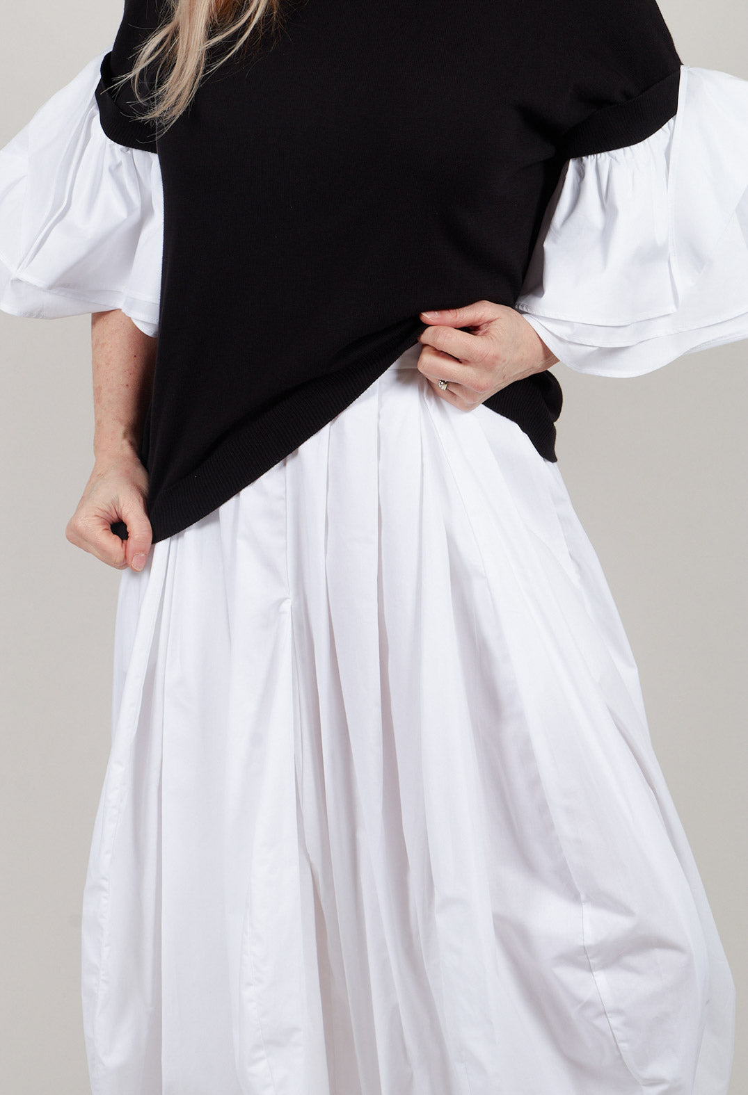 Tulip Skirt in Off White