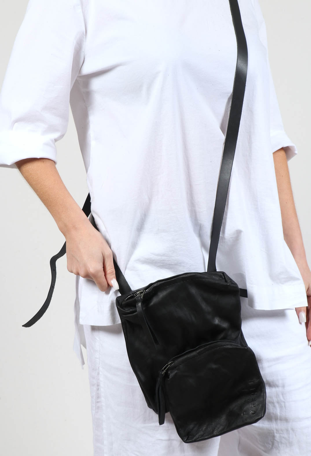 Twin Pocket Bag in Black Original