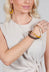 Twisted Chain Bangle in Brown Multicolour