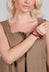 Twisted Chain Bangle in Red Multicolour