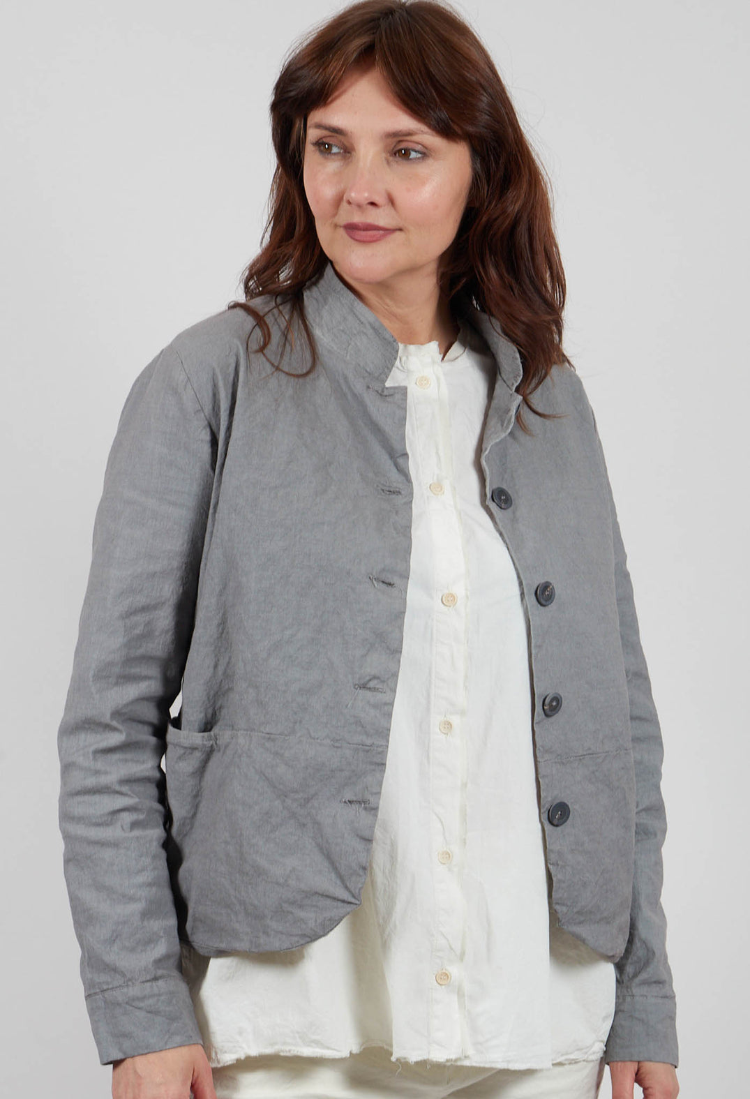 Jacket in Ferro
