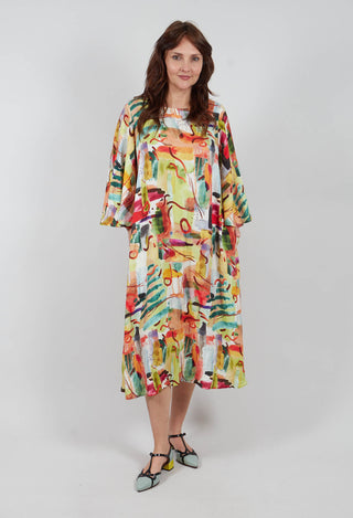 Aino Dress in Multicolour Print