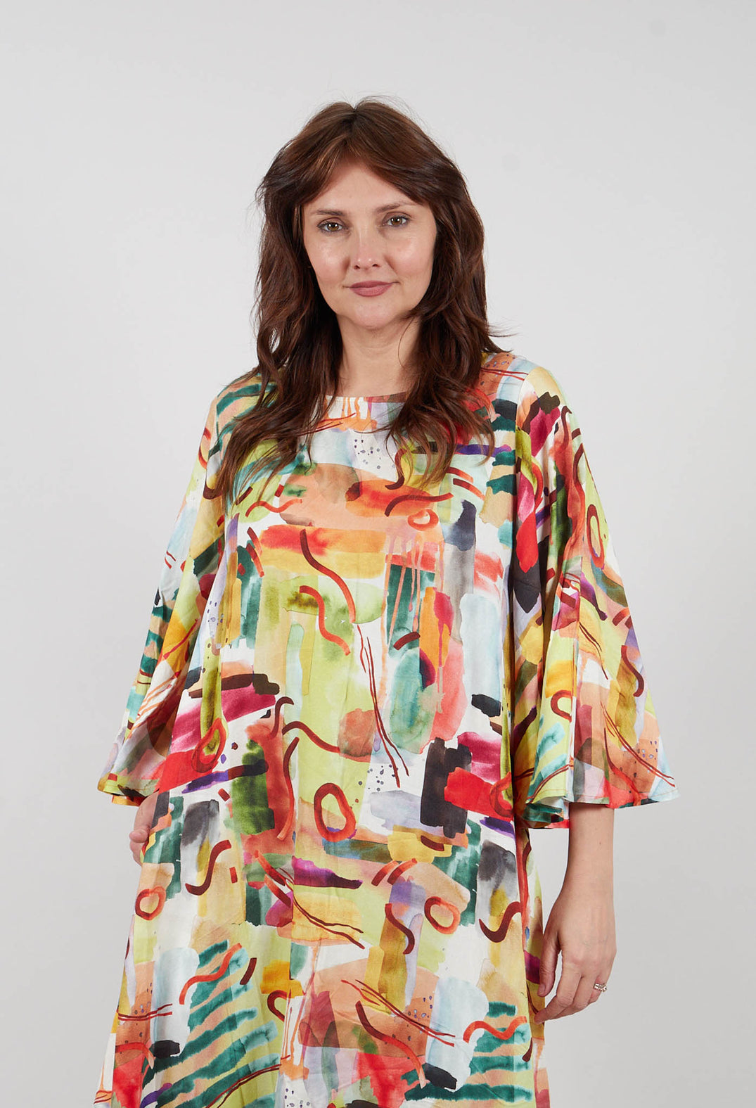 Aino Aino Dress in Multicolour Print