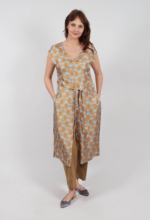 Sleeveless Over Dress in Mustard
