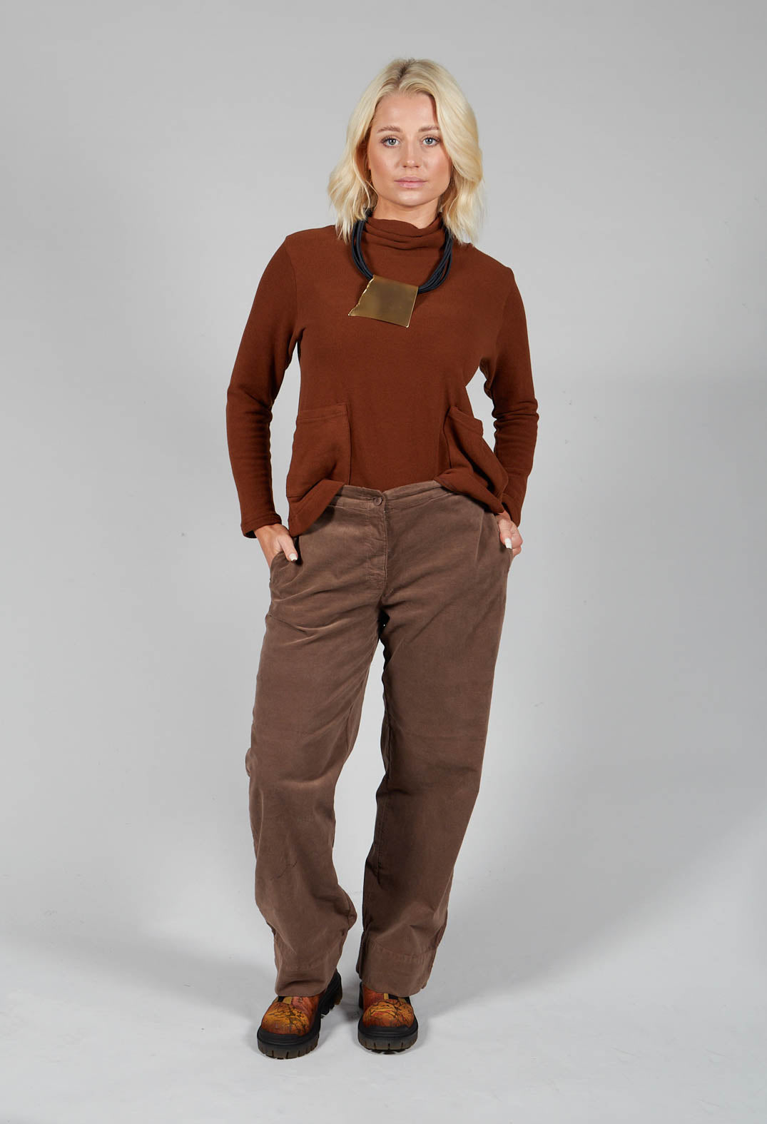 Dider Trousers in Taupe