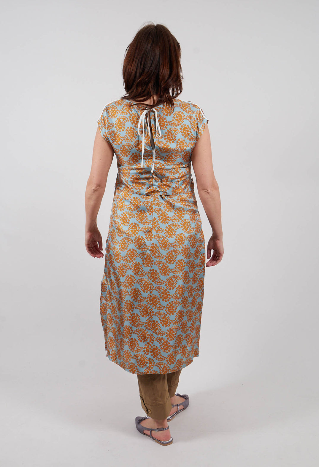Sleeveless Over Dress in Mustard