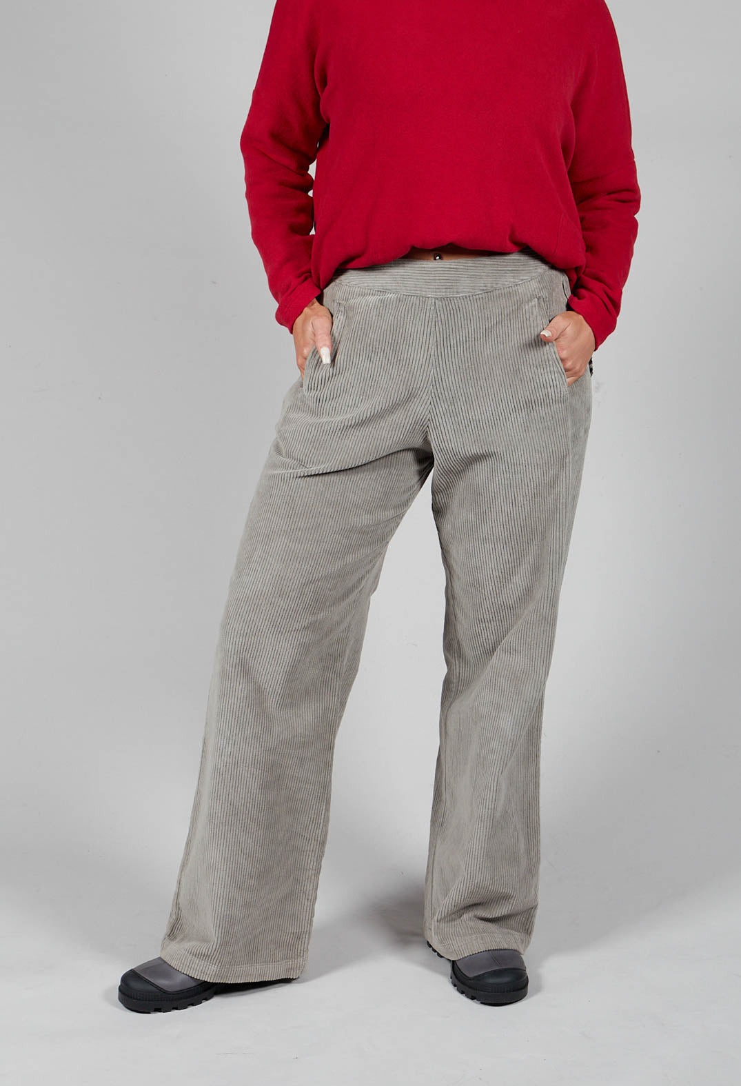 Ango Trousers in Grigio