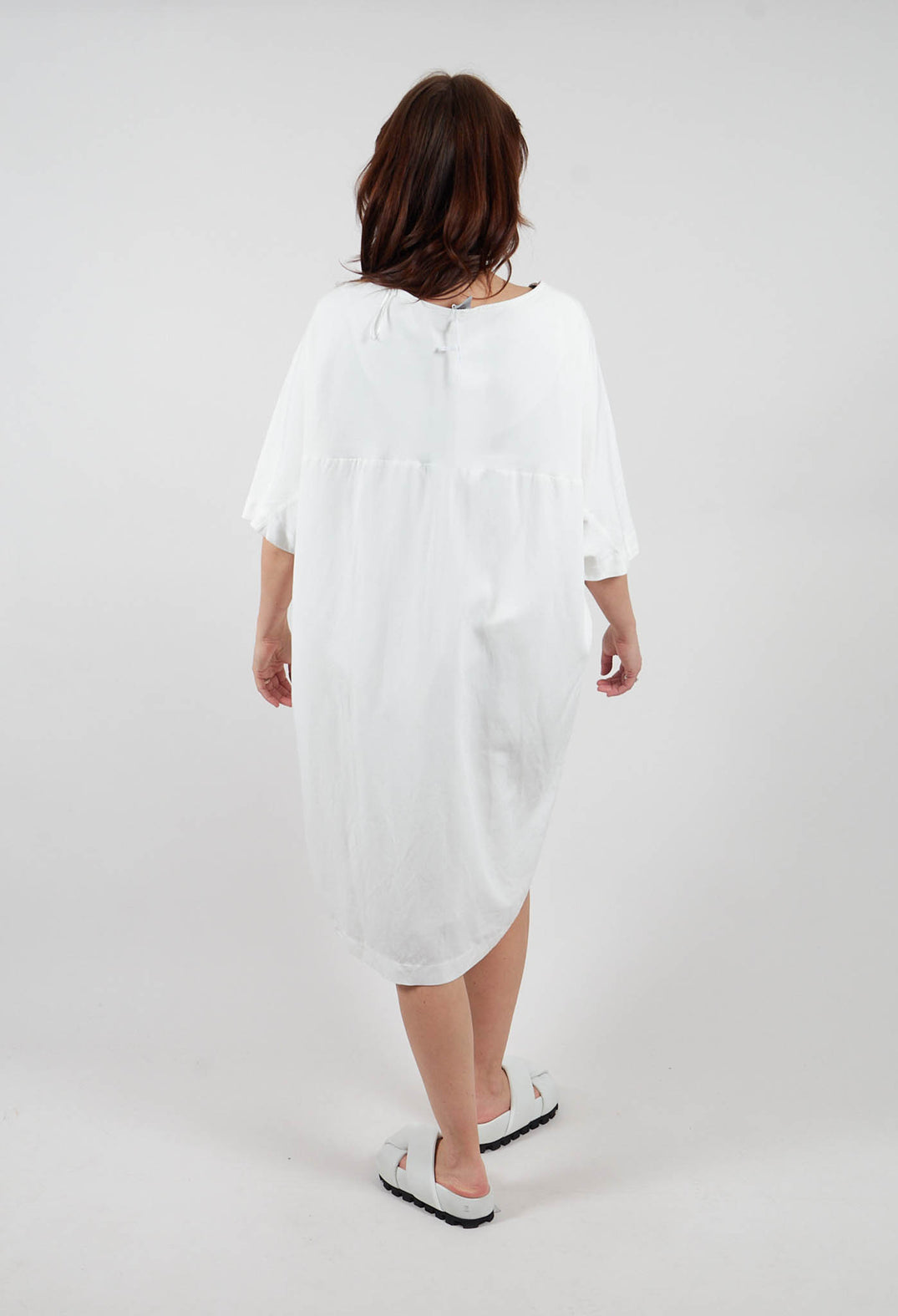 Tunic Dress with Abstract Print