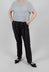 Straight Leg Striped Trousers