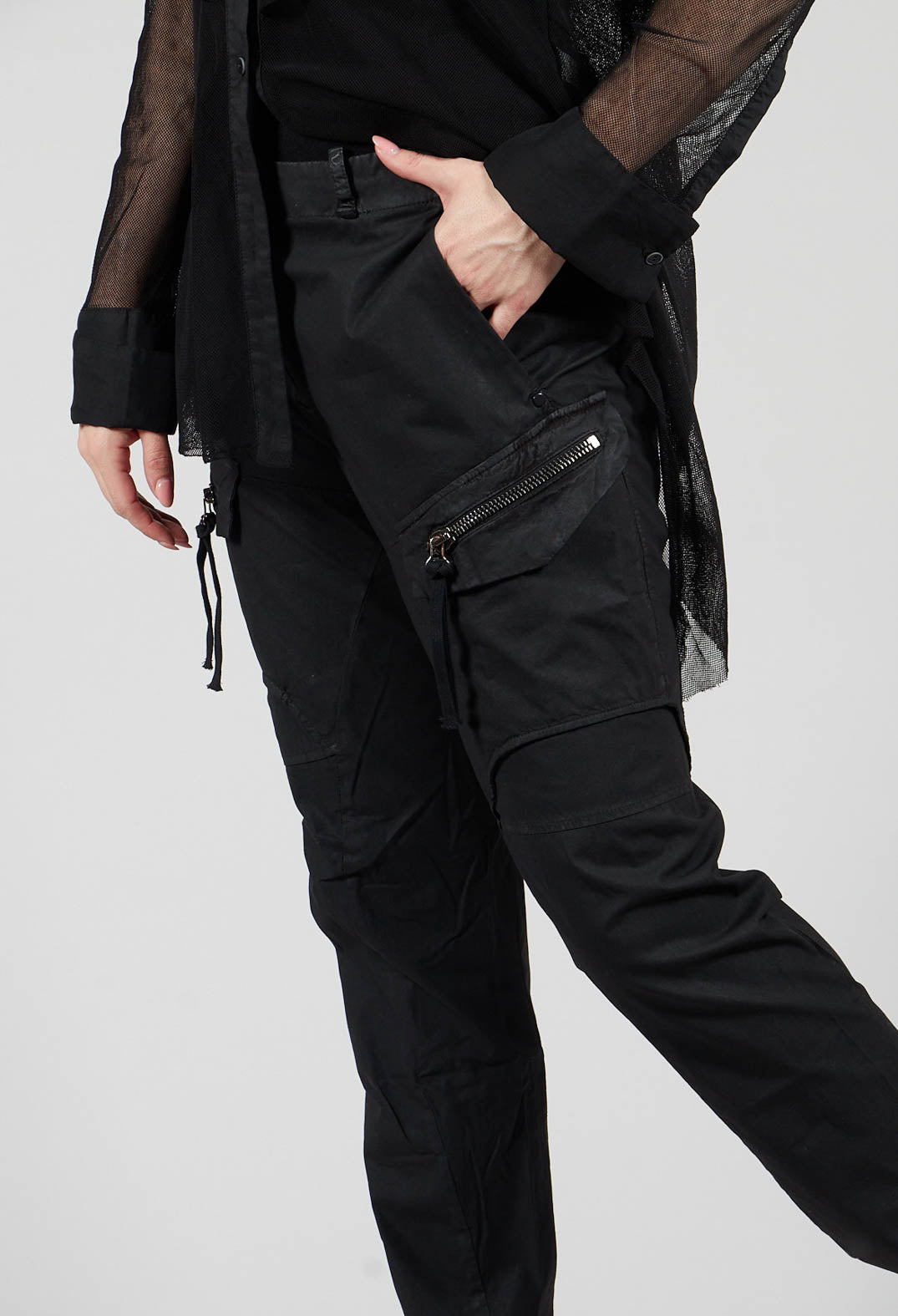 Utility Trousers in Black
