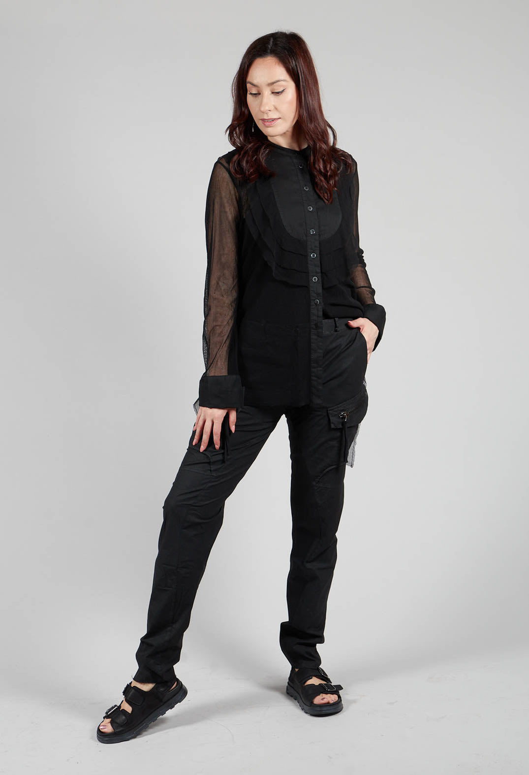 Utility Trousers in Black