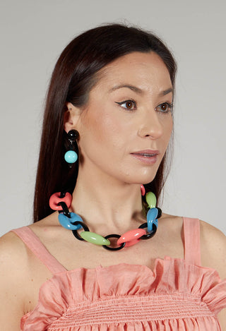 Vela Link Choker in Multicolour