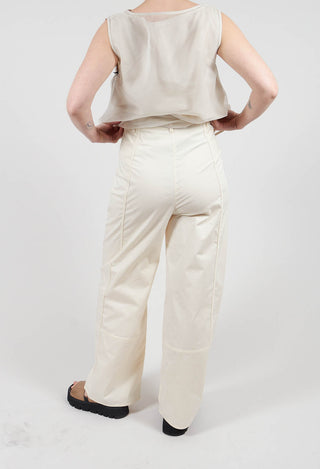 Vela Trousers in Off White
