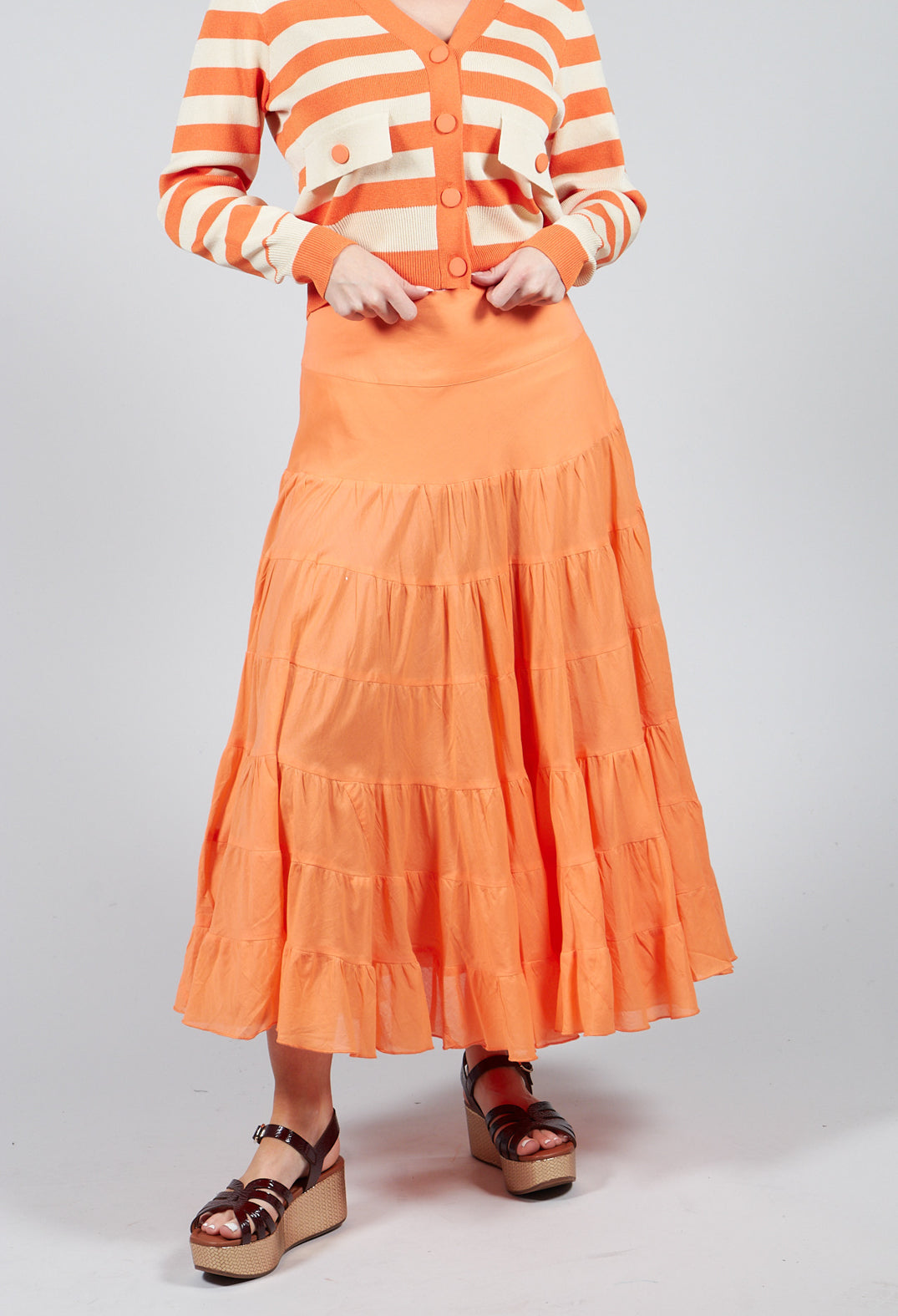 Velma Skirt in Orange