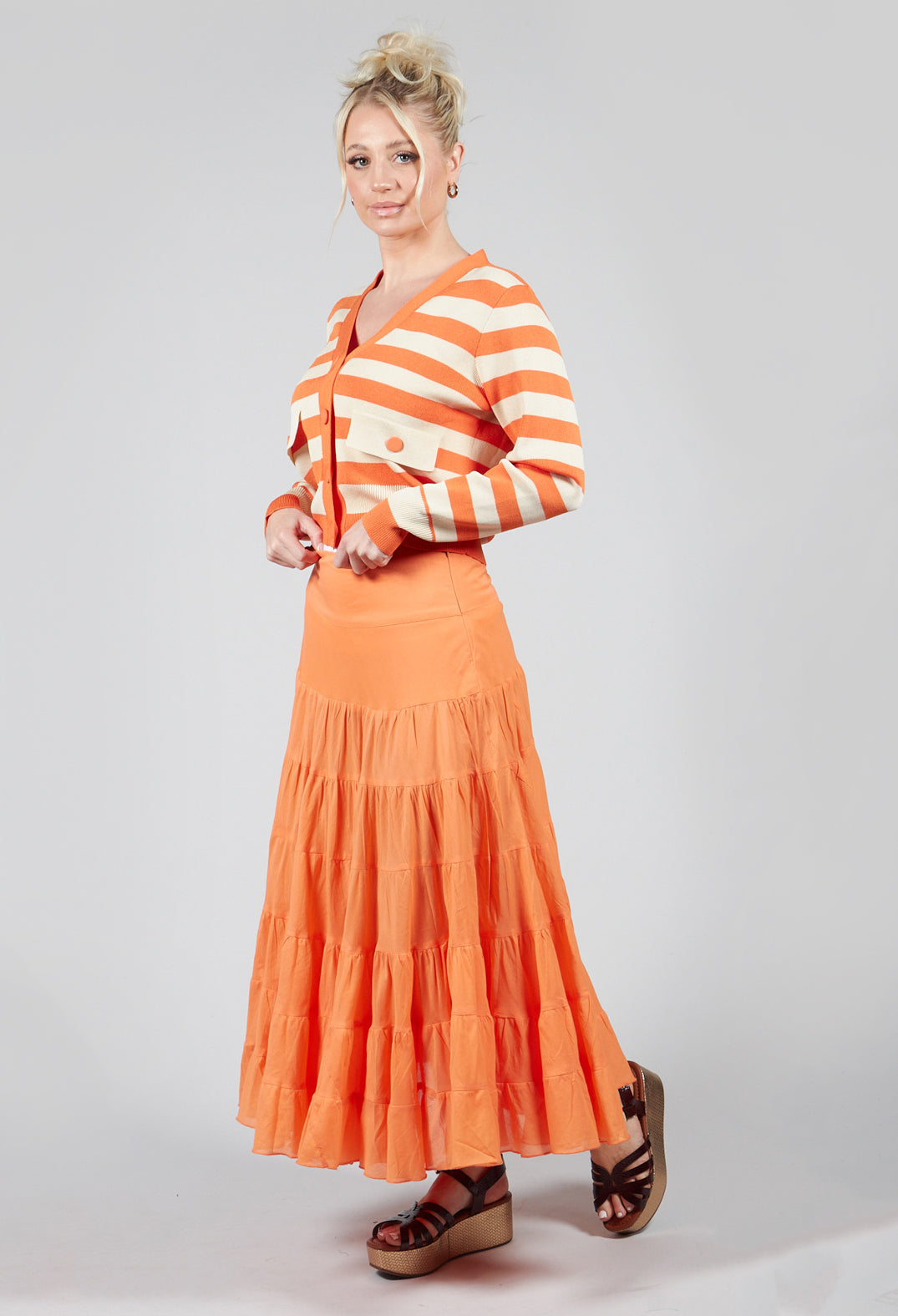 Velma Skirt in Orange