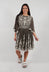 Short Flare Dress in Olive