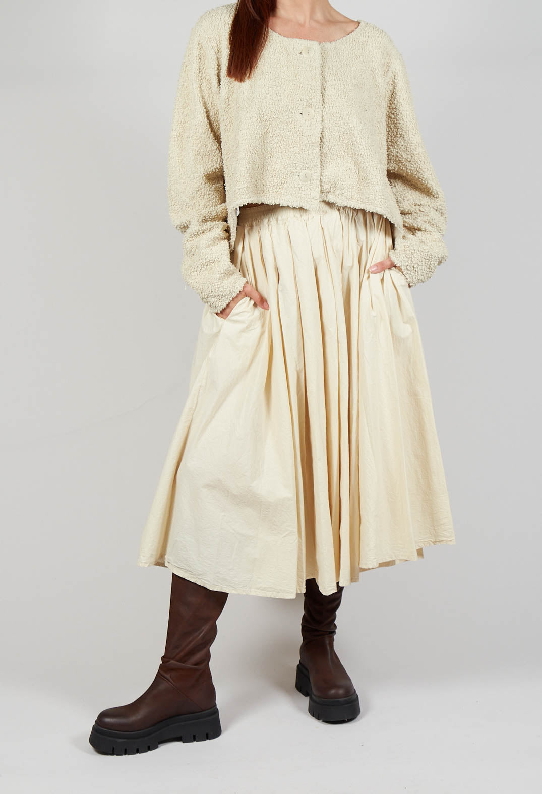 Wandelfroh Skirt in Stroh