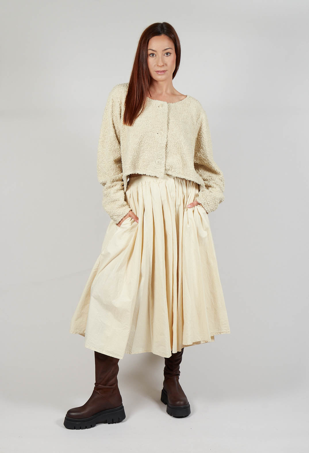 Wandelfroh Skirt in Stroh