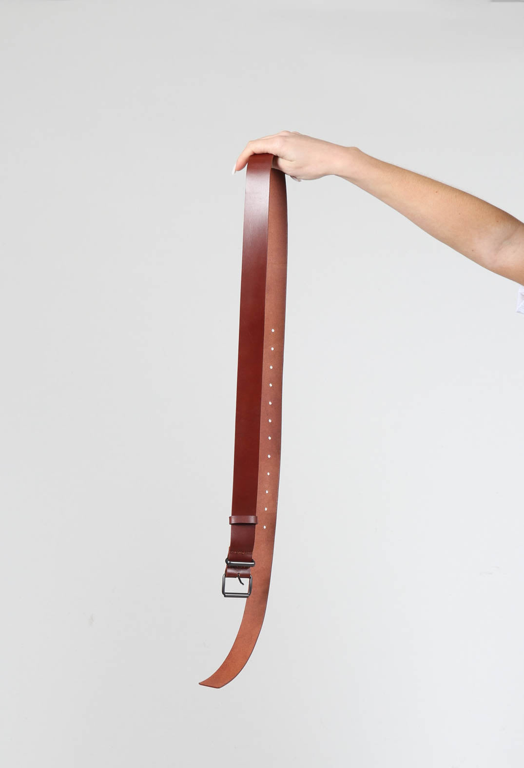 Wide Belt in Cinnamon