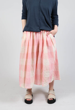 Wide Leg Culottes in Pink