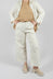 Wide Leg Trouser in Chalk