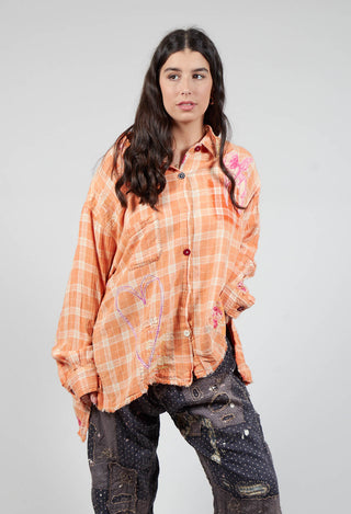 YD Check Adison Work Shirt in Atomic Love