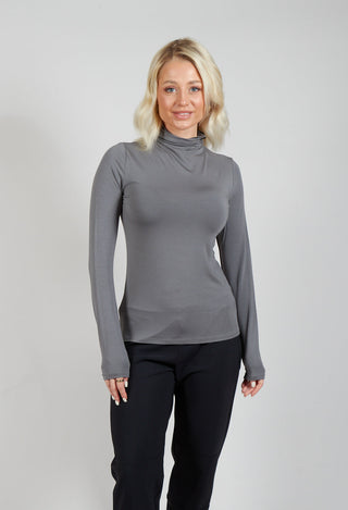 Yasmine T-Shirt in Charcoal