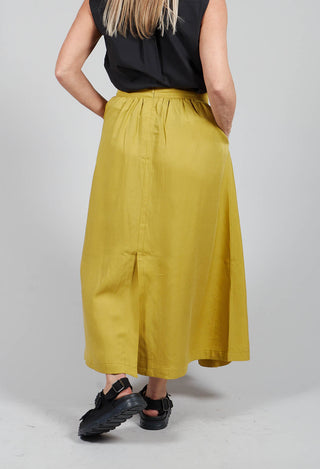 Yokoalf Skirt in Green Yellow