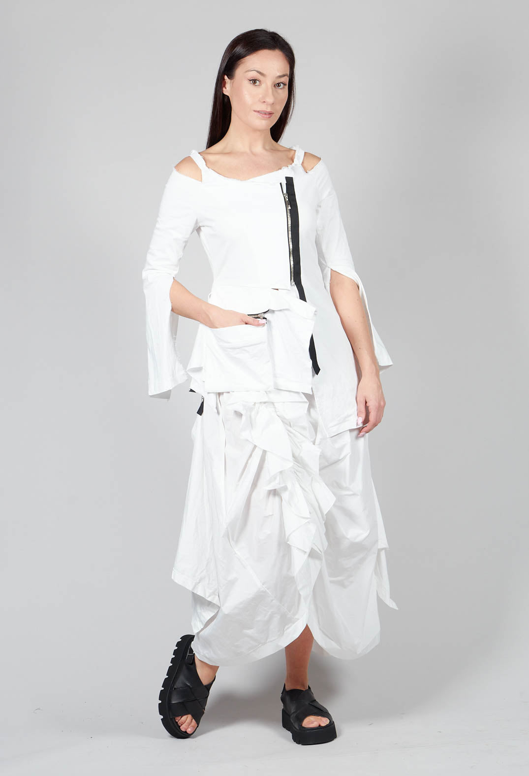 ZITI1 Jacket in White