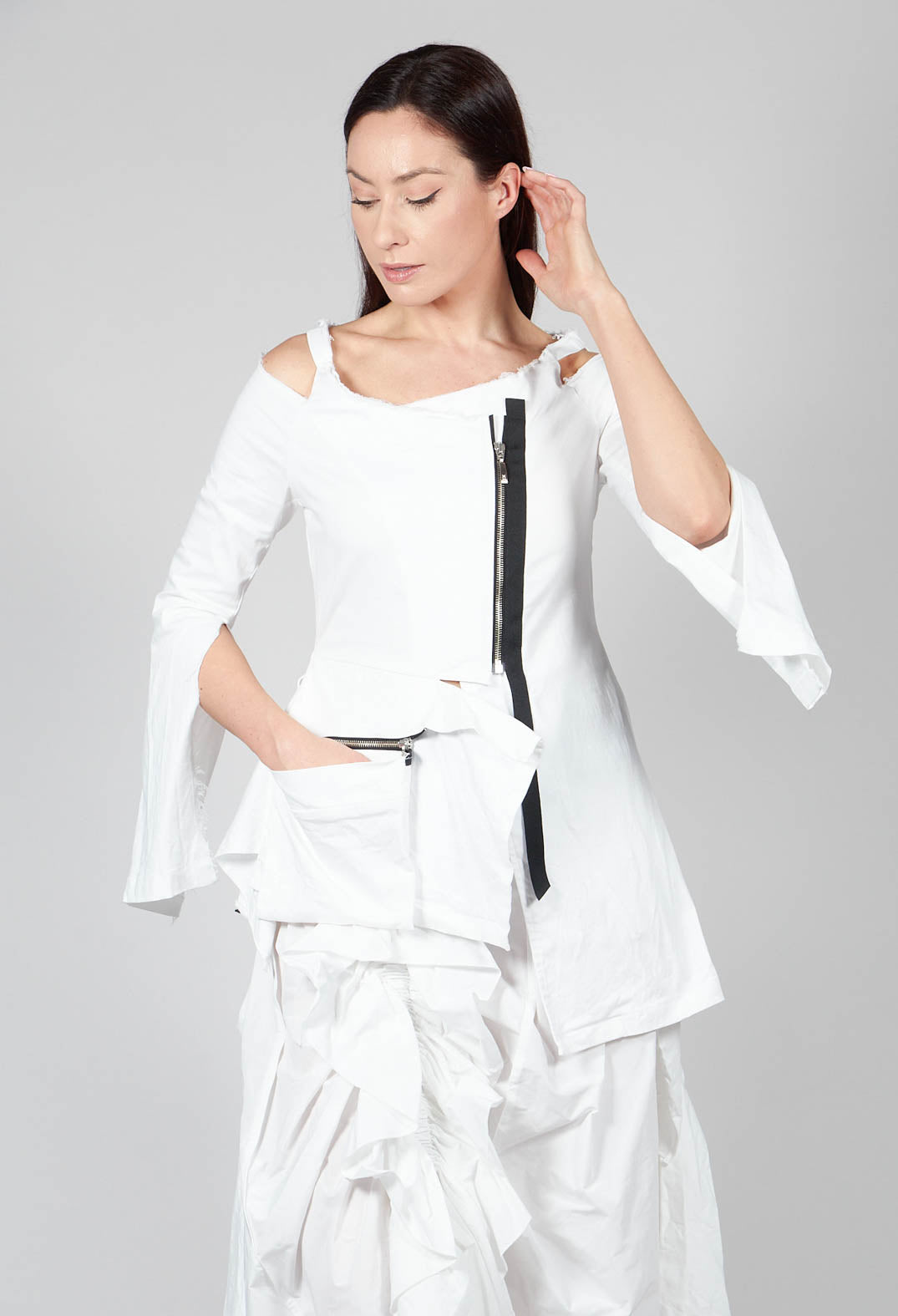 ZITI1 Jacket in White