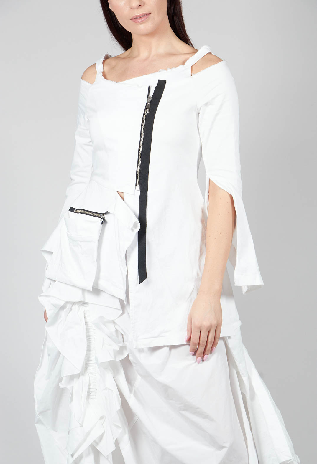 ZITI1 Jacket in White
